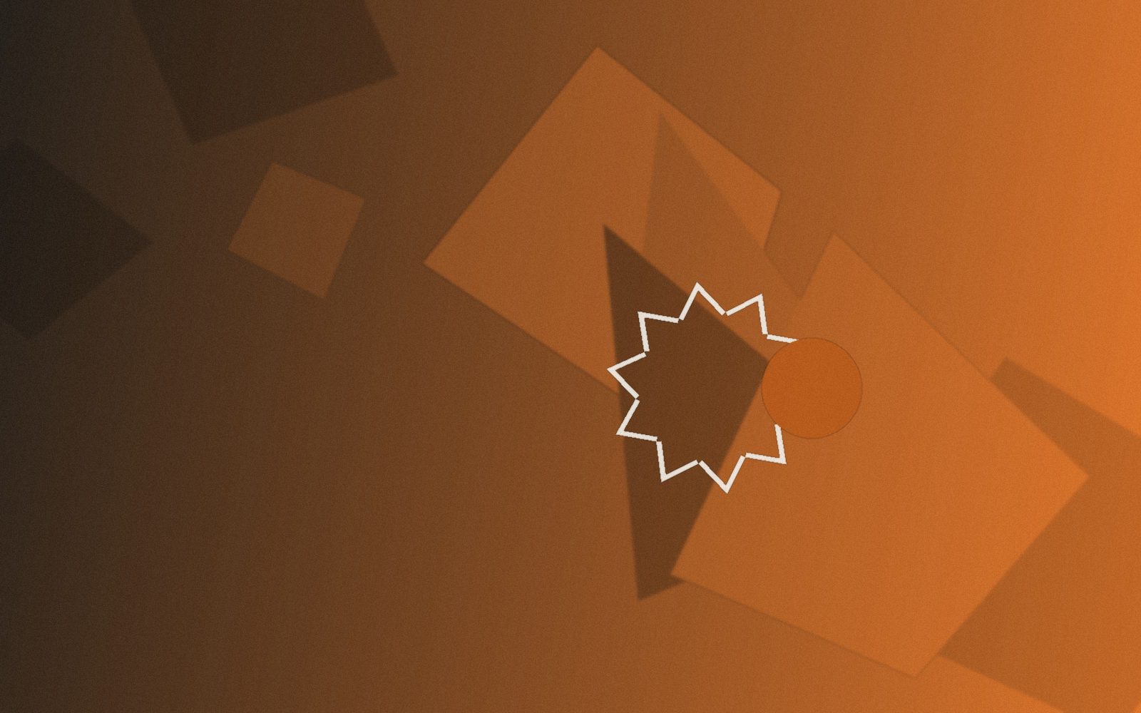 Abstract brand-toned composition representing a rebuild and modernisation project