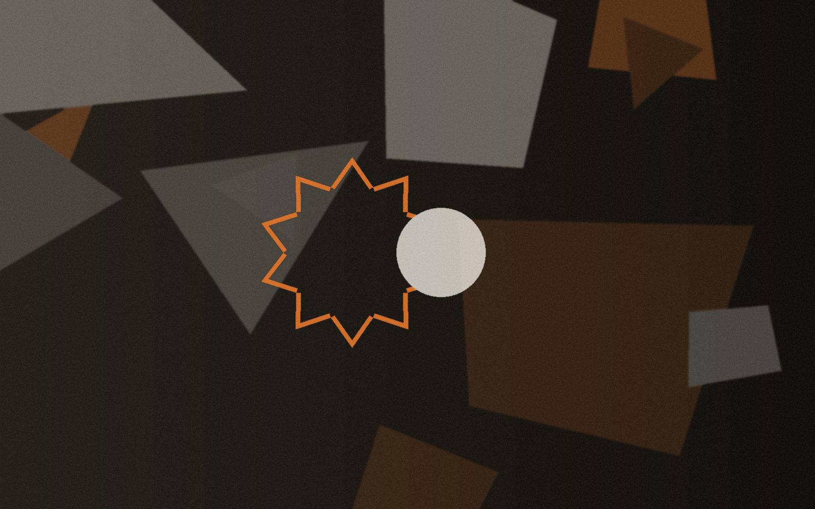 Structured brand-toned abstract composition representing the Origin Global services process